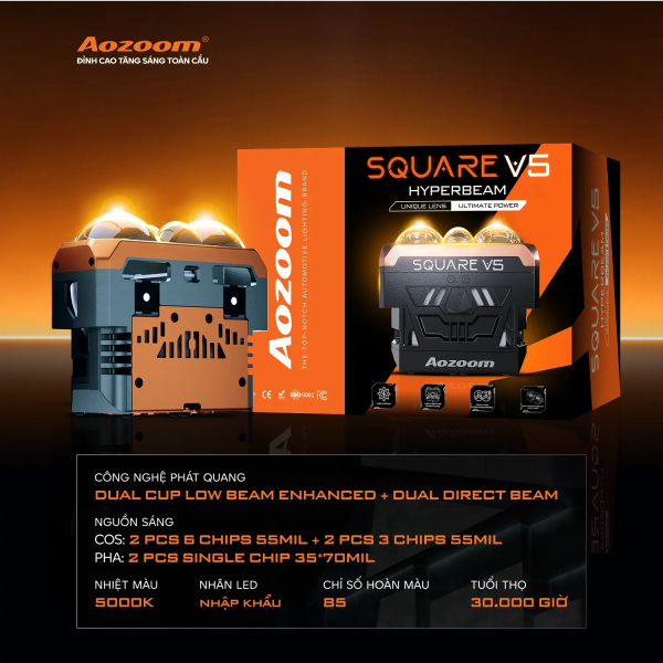 Aozoom Square V5