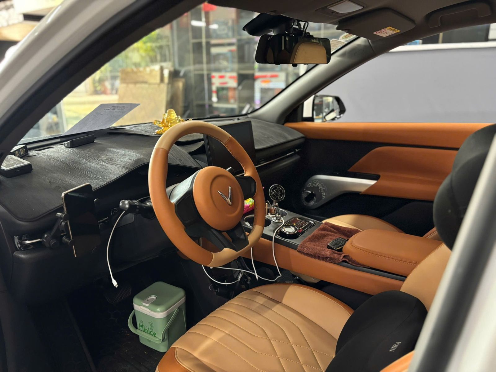 Bọc Ghế Da Nappa Cho Vinfast Limo Green – Nâng tầm đẳng cấp nội thất