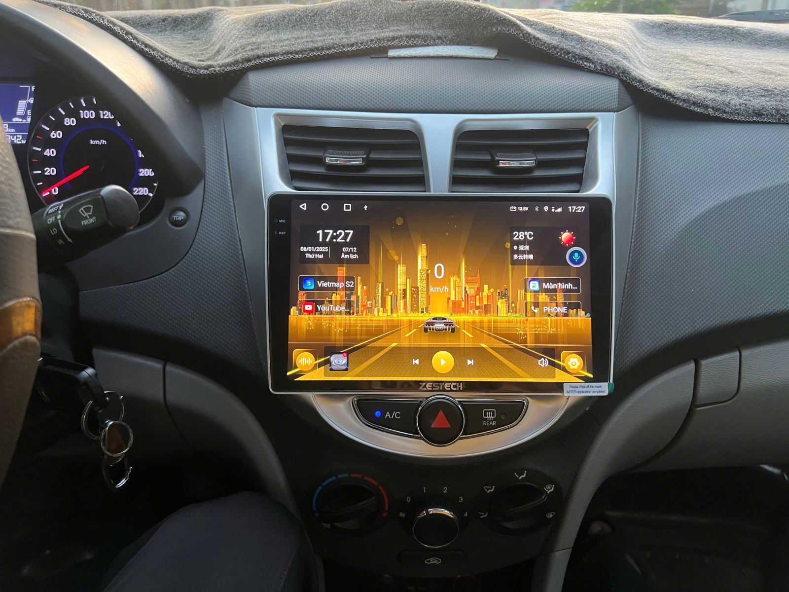 Lắp Màn Hình Android Zestech tại Thủ Đức – AUTO 60S